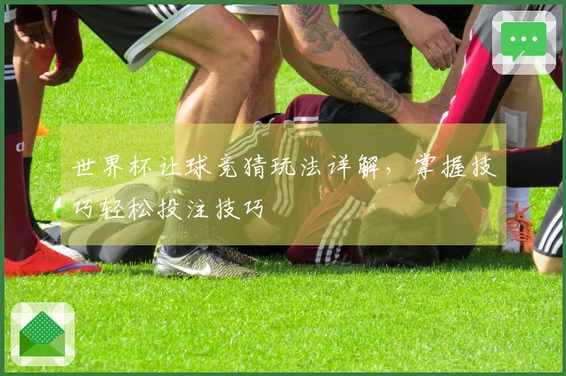 世界杯让球竞猜玩法详解，掌握技巧轻松投注技巧